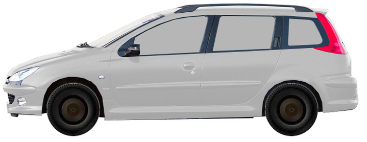 Peugeot 206 2E, 2K Wagon (2002-2007) 1.4 HDi FAP